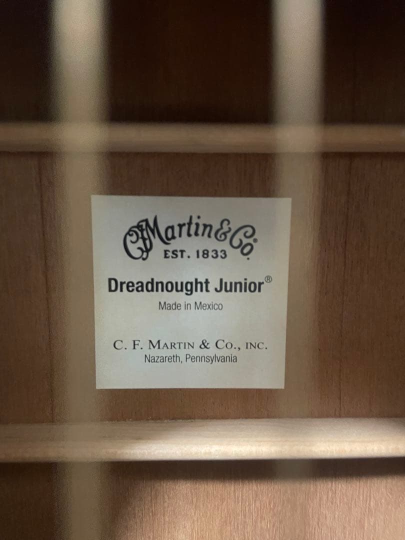 美品)Martin Dreadnought Junior アコースティックギター