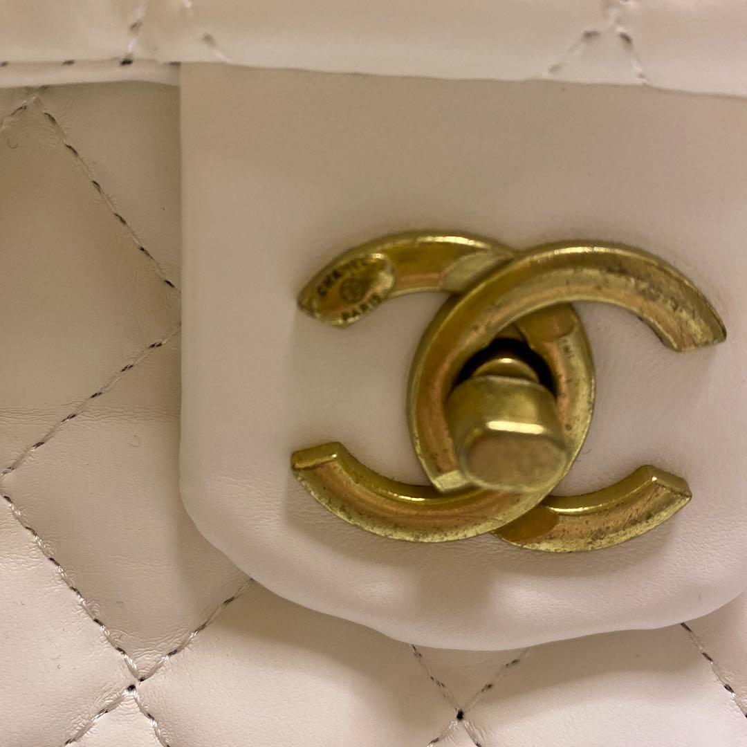 CHANEL ショルダーバッグ ホワイト　ノベルティ