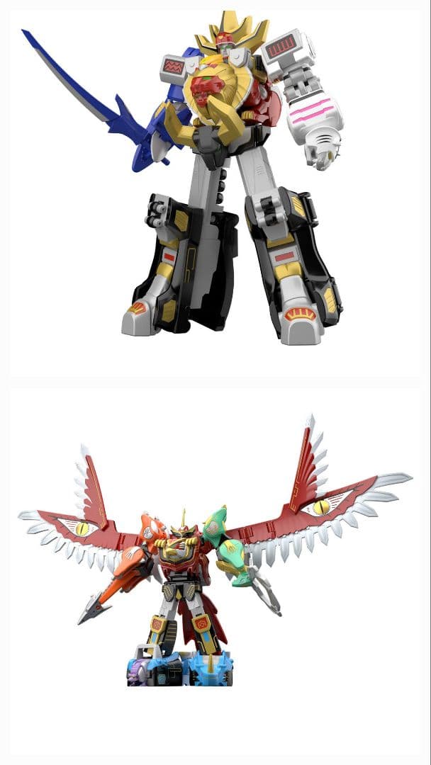 【最終価格】SMP 百獣合体『ガオキング&ガオイカロスセット』