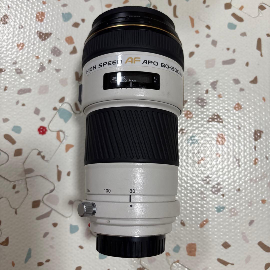 レンズ(ズーム) minolta AF 80-200 High Speed APO F2.8
