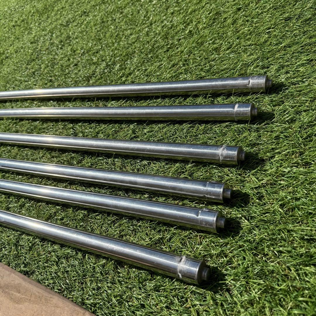 スノーピーク IGT脚 830mm 6本セット 収納袋付