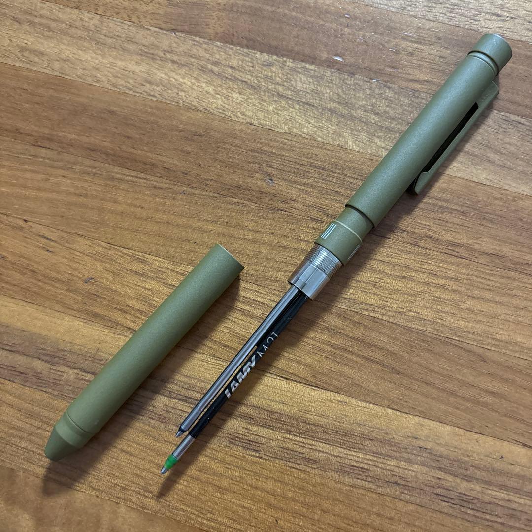 ゼブラ 多機能ペン シャーボX LT3 カーキー