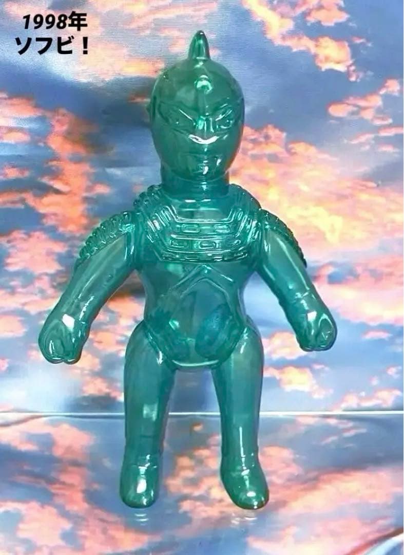 【1998年】● ウルトラセブン ブルークリア ソフビ / マーミット 日本製