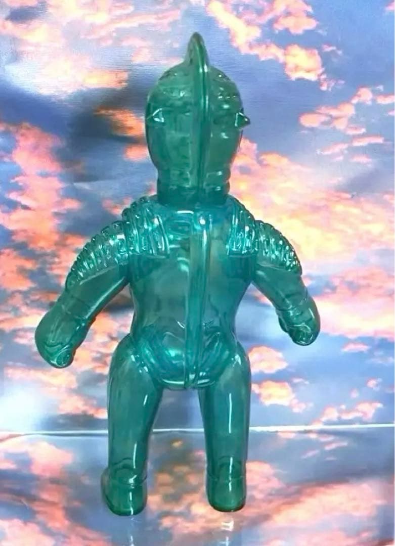 【1998年】● ウルトラセブン ブルークリア ソフビ / マーミット 日本製