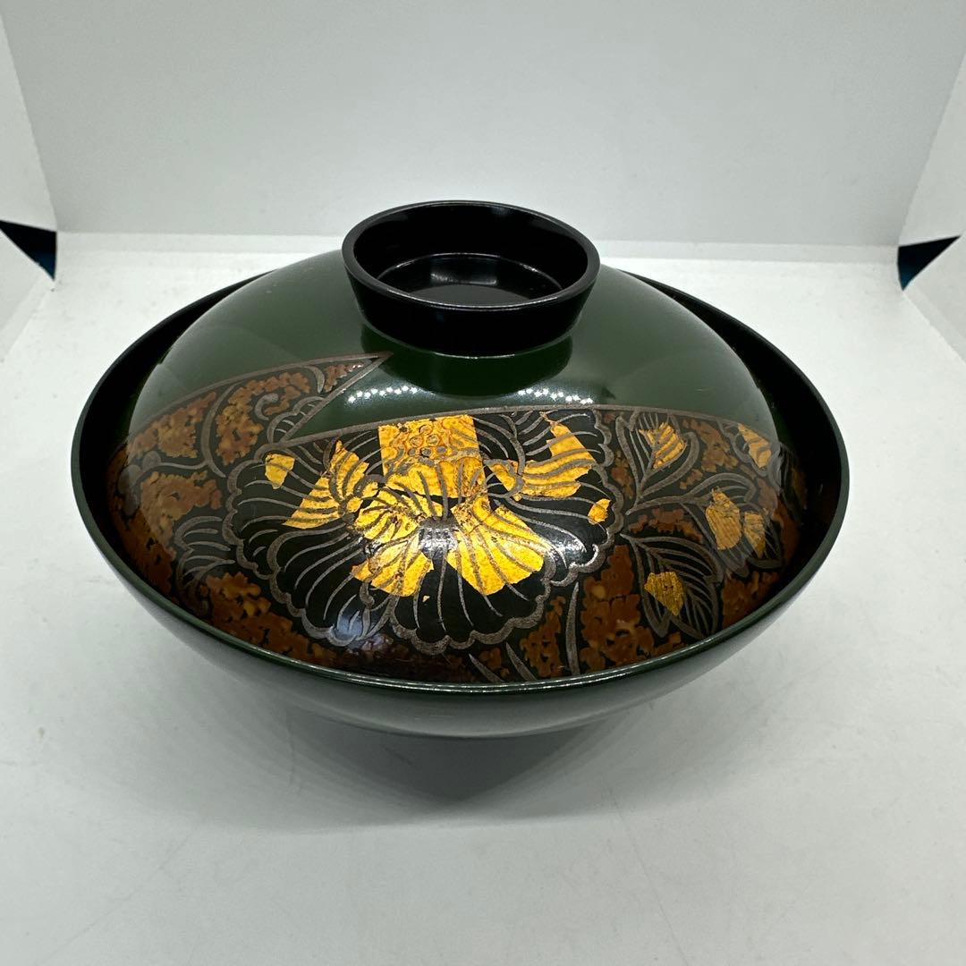 【HMZ681】輪島塗　吸物椀　十客　高橋　長期保管品