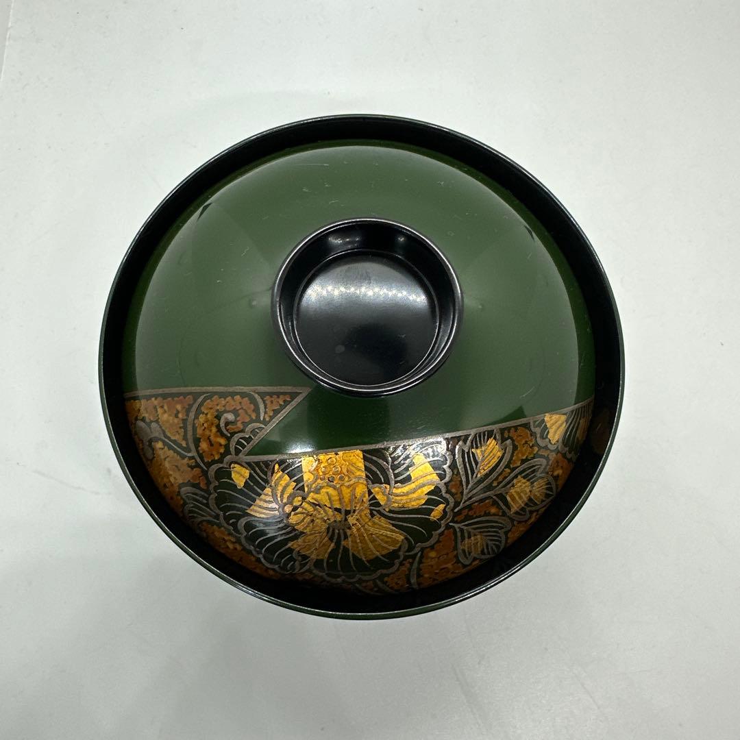 【HMZ681】輪島塗　吸物椀　十客　高橋　長期保管品