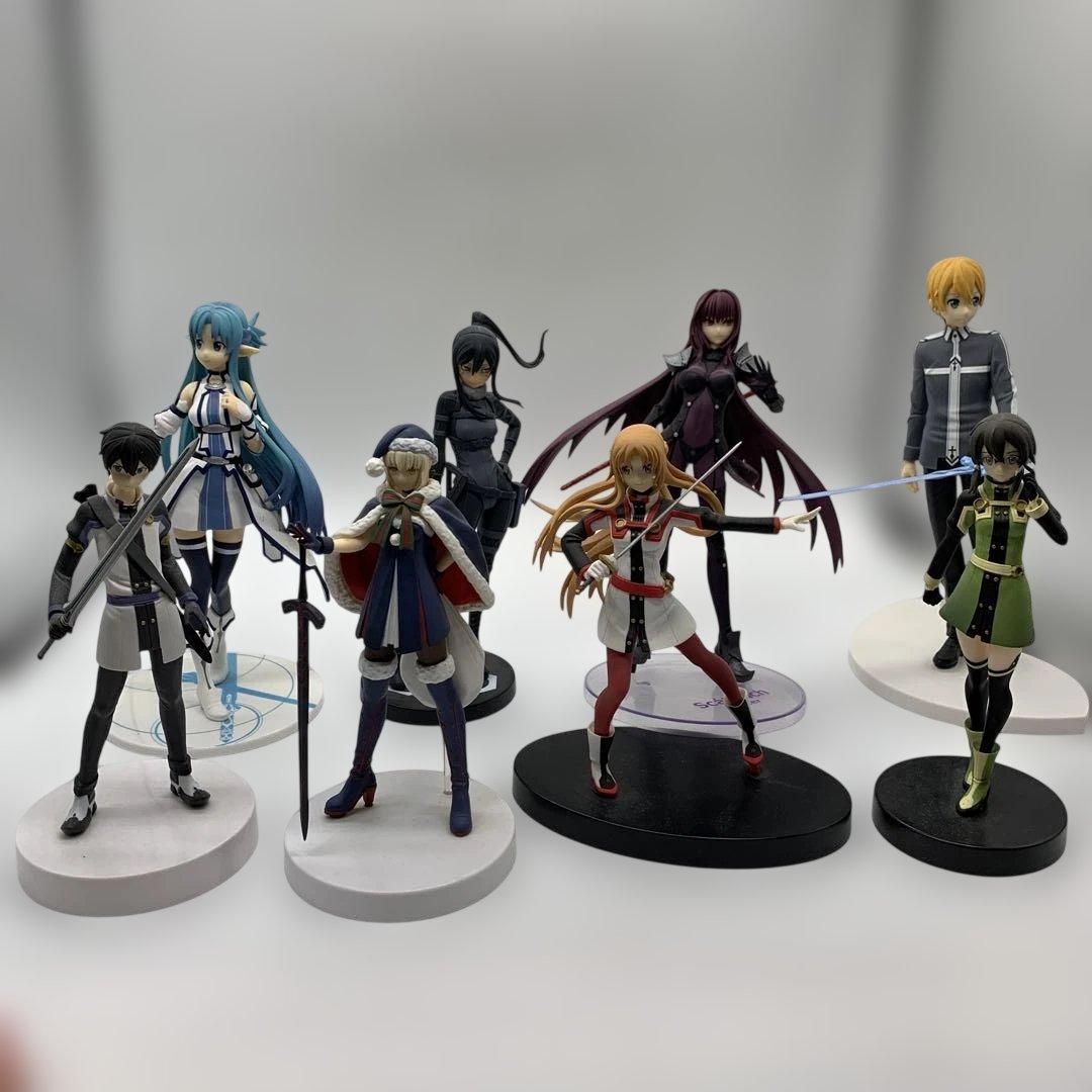 アニメフィギュア 8体まとめ売り（SAO・Fate・GGO 他）