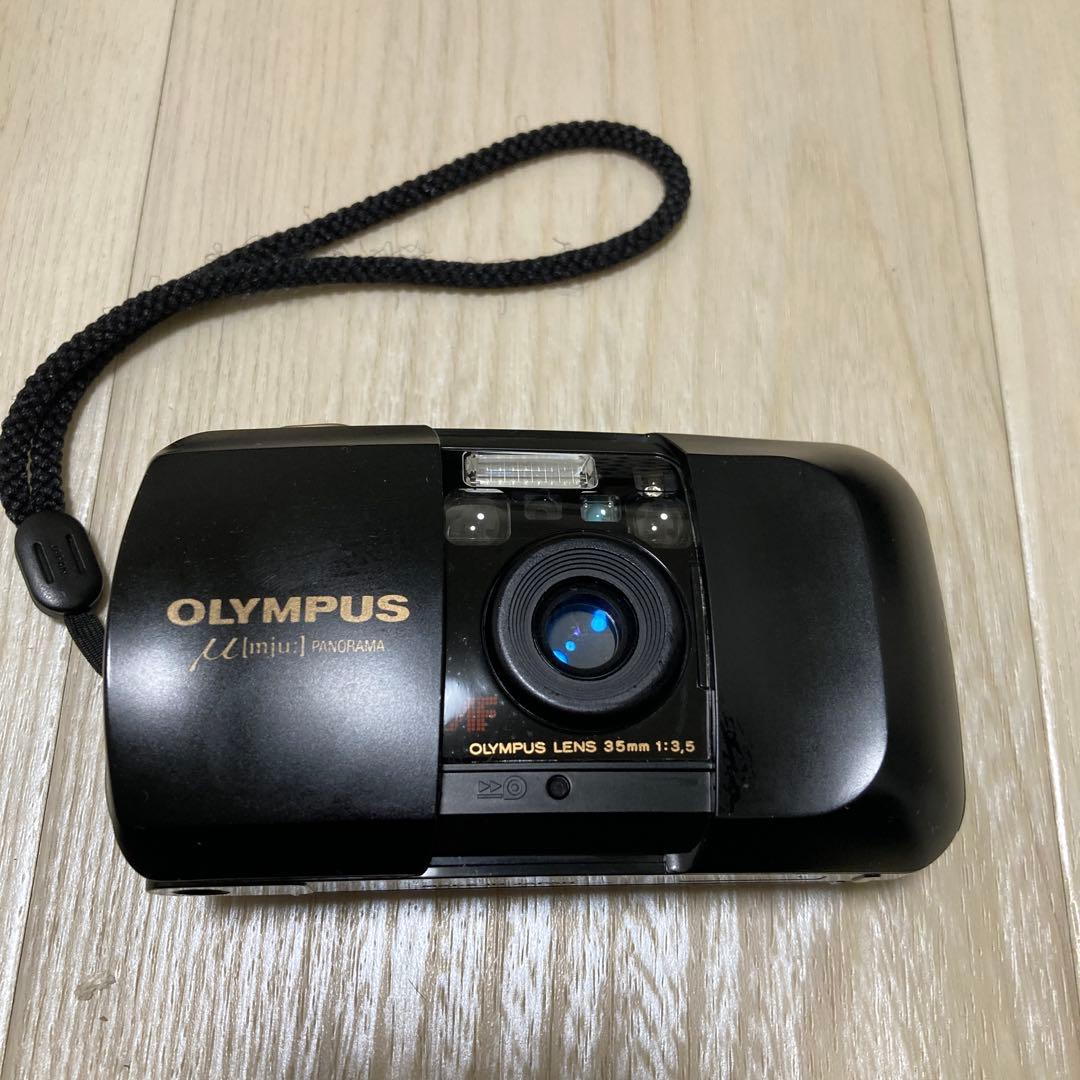 OLYMPUS μ[mju:]PANORAMA 動作確認済　ケース付