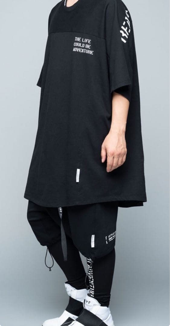 アイケーイー 黒 Tシャツ ikeproject #005 IKE サイズ1 ❺