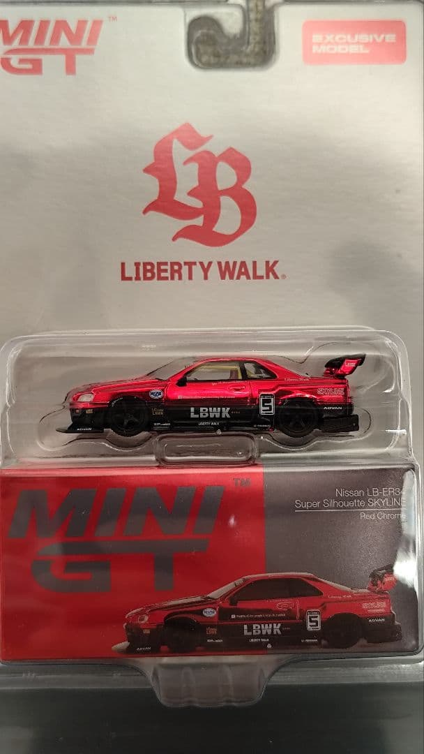 Mini GT NISSAN LB-ER34 ブラジルリミテッド