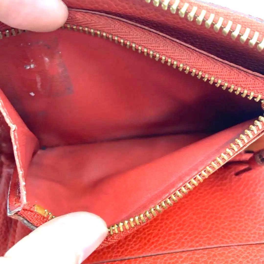 【美品】ルイヴィトン モノグラム アンプラント ジッピーパース オリアン