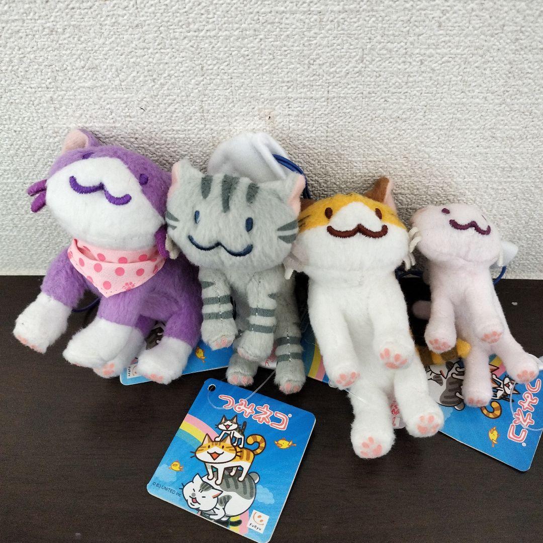 フリュー 2012年 つみネコ マスコット ぬいぐるみ　ストラップ　未使用