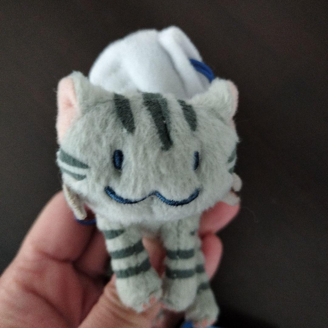 フリュー 2012年 つみネコ マスコット ぬいぐるみ　ストラップ　未使用