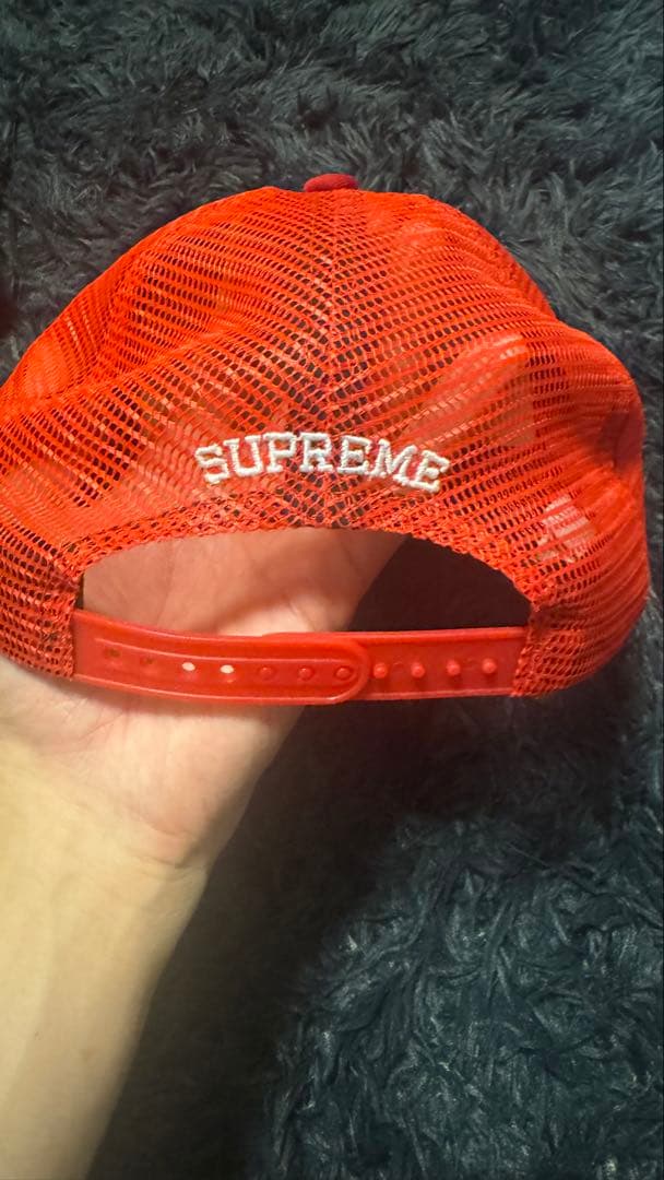 Supreme Stability Mesh cap 5-Panel 赤