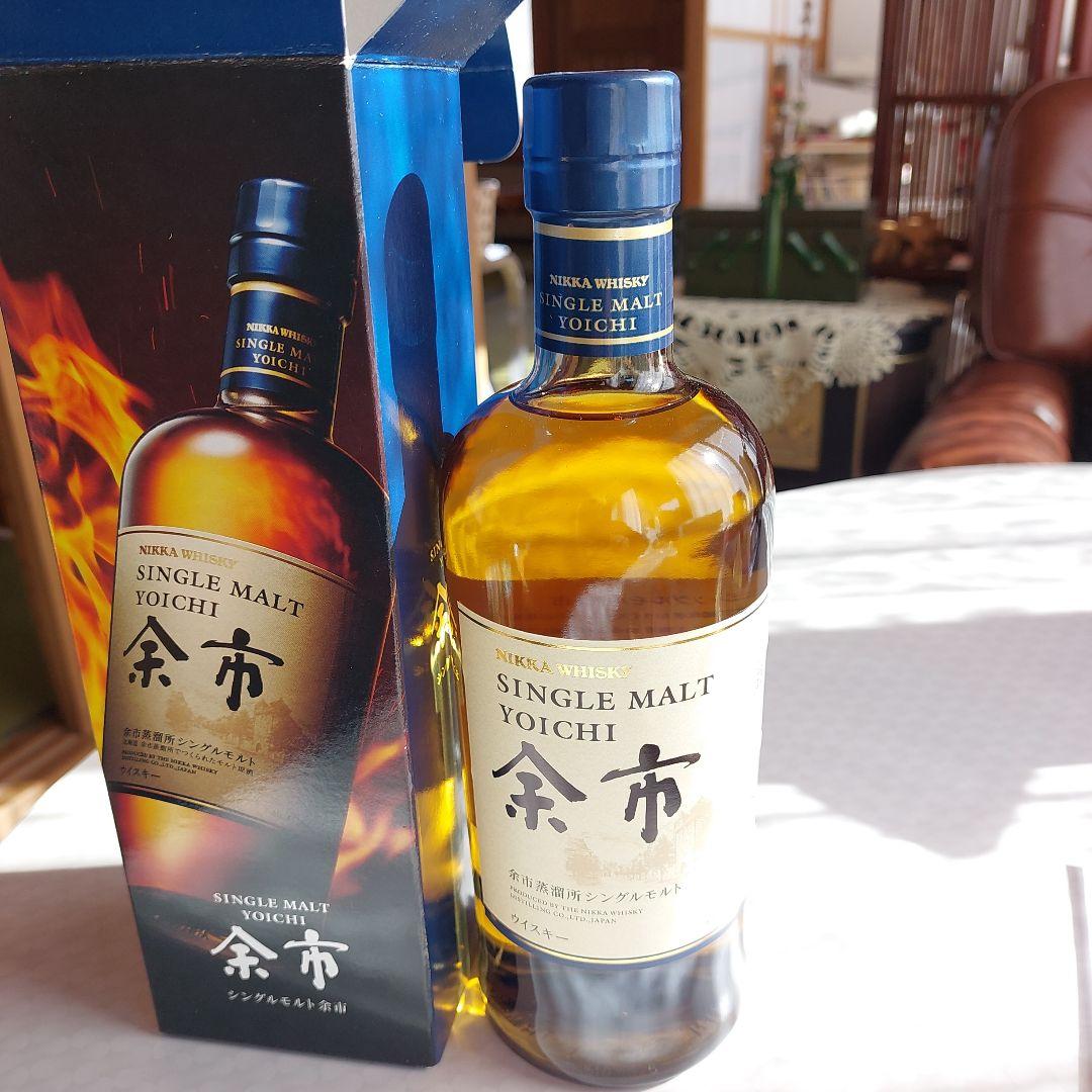 ニッカ余市700mlウイスキーカートン付き