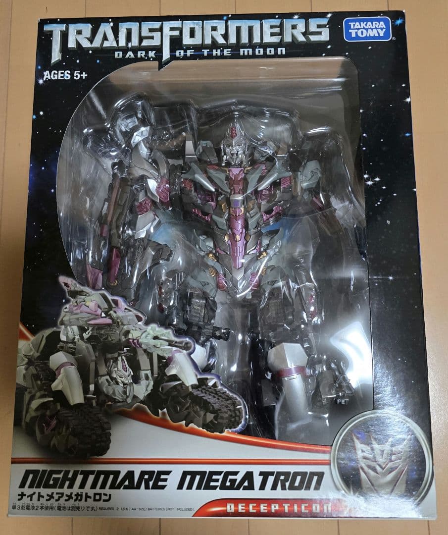 タカラトミー ナイトメアメガトロン　アップグレードキット付き