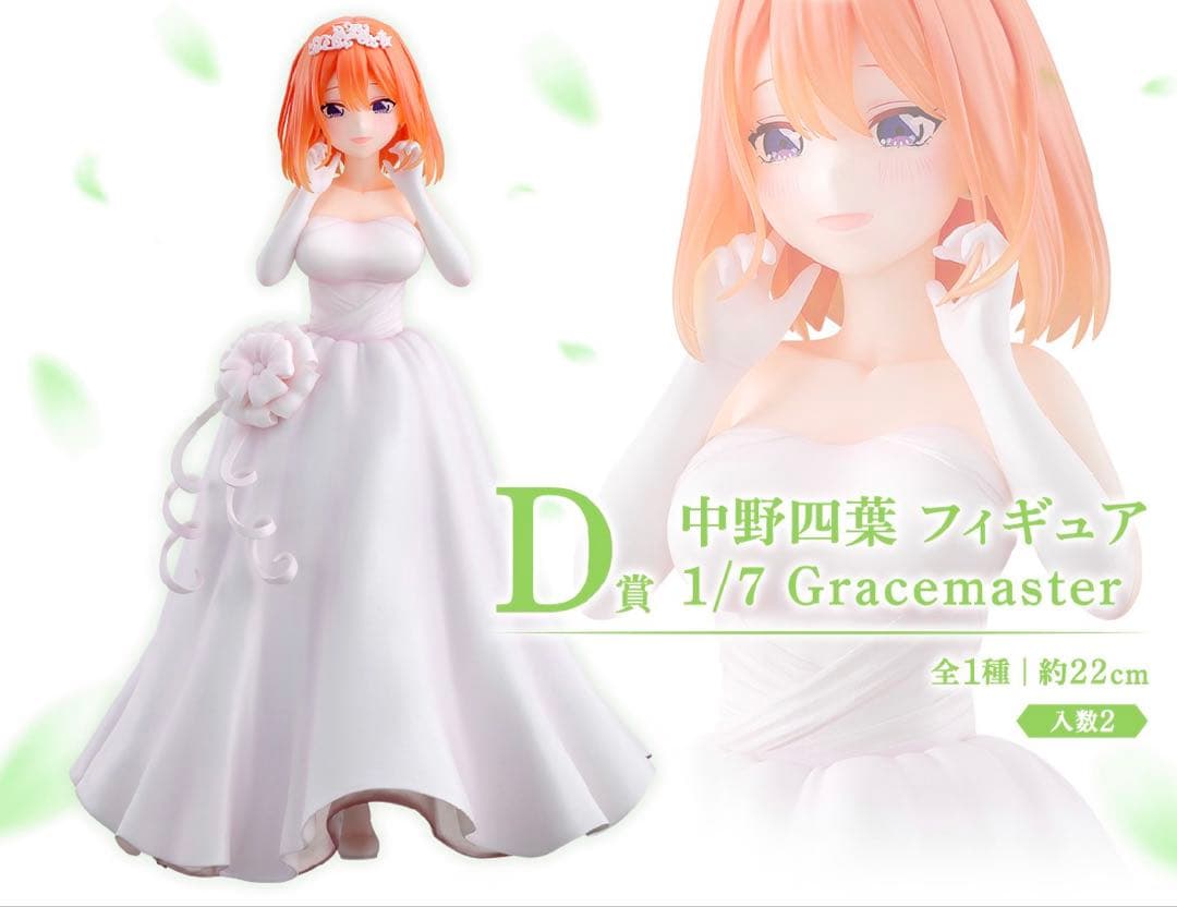 一番くじ　五等分の花嫁＊〜五つ子より愛をこめて〜フィギュア5種セット