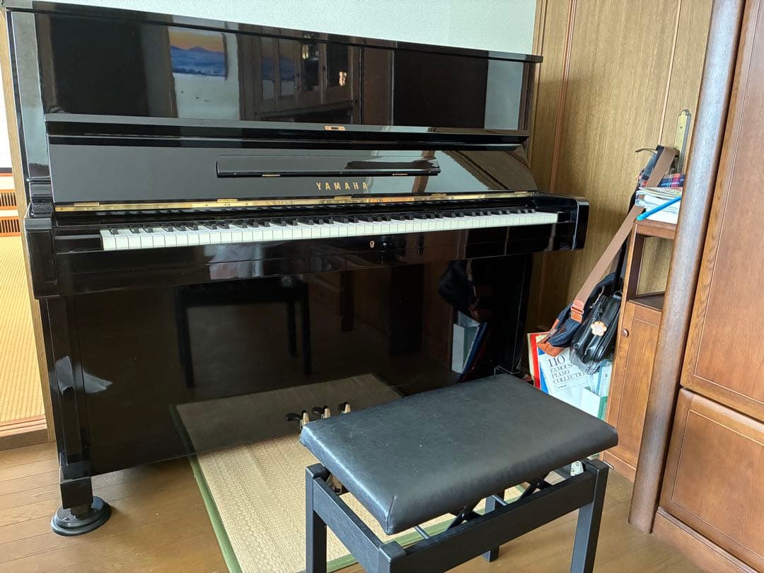 ヤマハ アップライトピアノ U１ 調律済み　音源あり