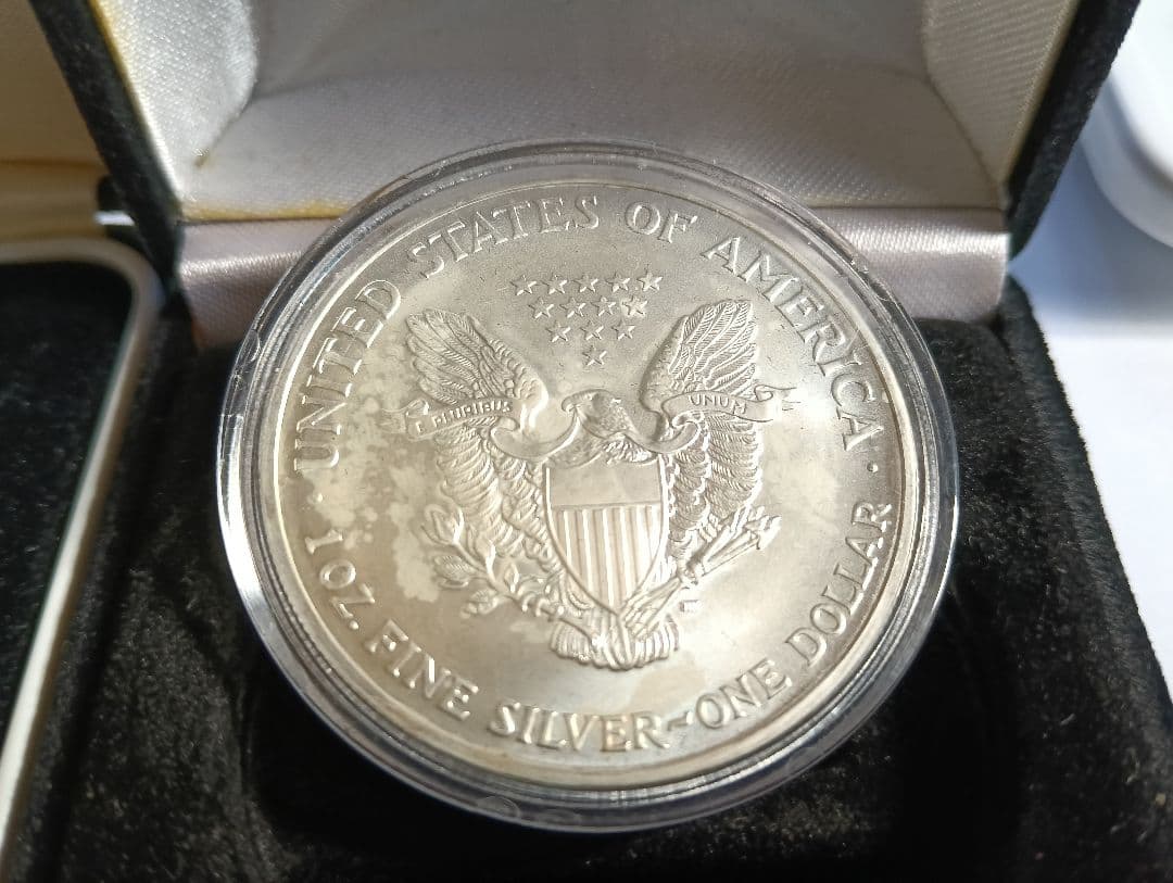 マルコニー大西洋横断無線通信100周年記念銀貨＆コロンビア号追悼記念銀貨