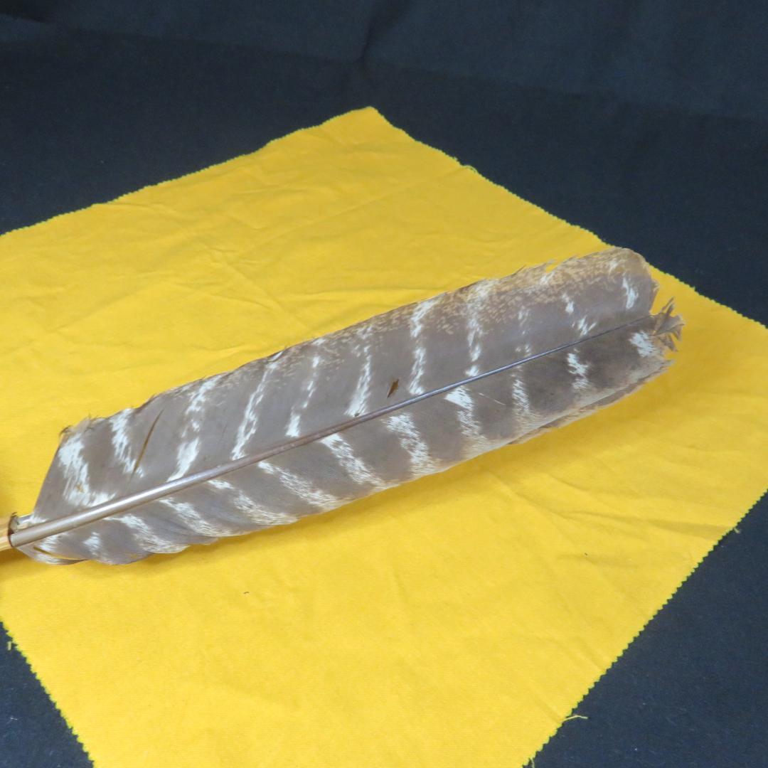 羽箒 羽根 茶道具 コウ鶴 茶器 風炉