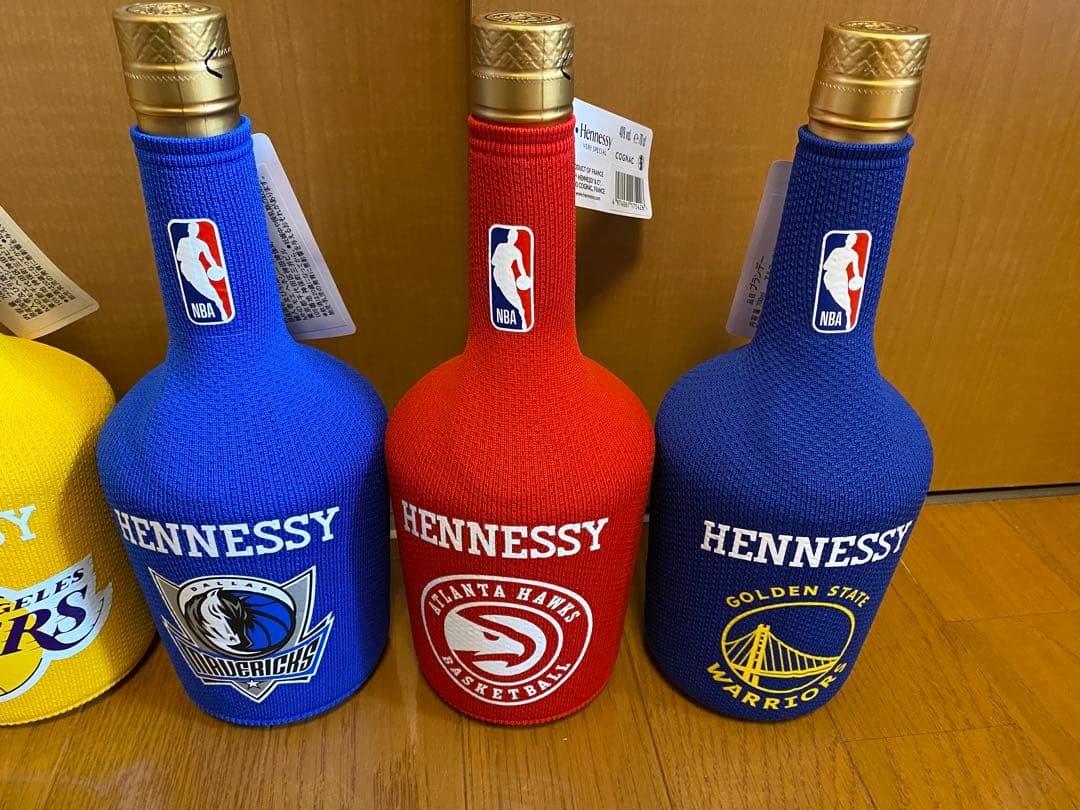 Hennessy NBAチームボトルセット 6本　限定　早い者勝ち