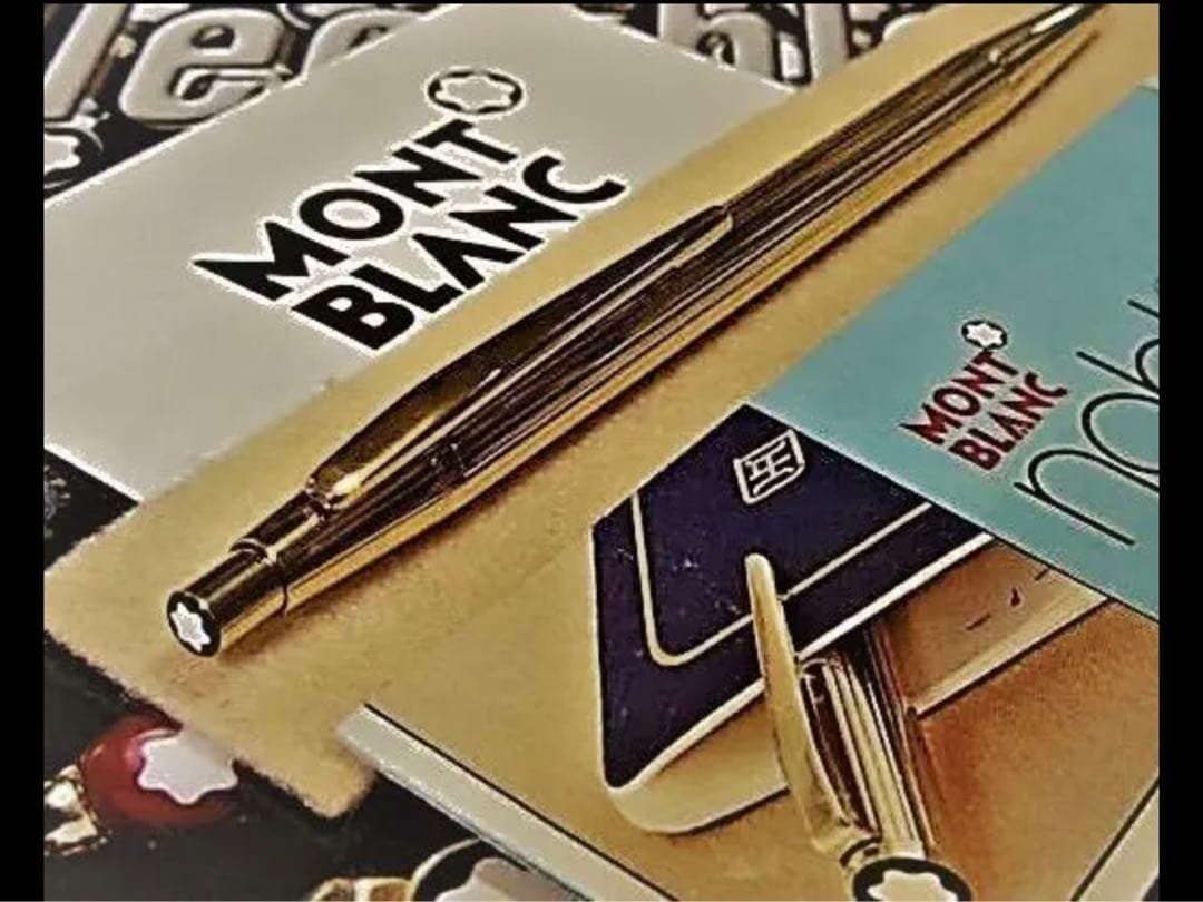 金運を引き寄せる総金張りの価値ある歴史的逸品No1947★モンブラン★ノブレス★