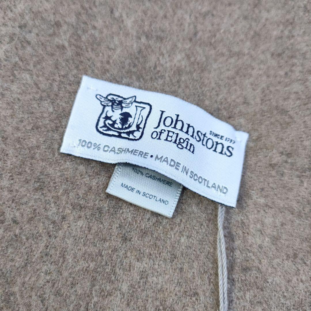 新品　JOHNSTONS OF ELGIN　カシミヤ100%　ストール/マフラー