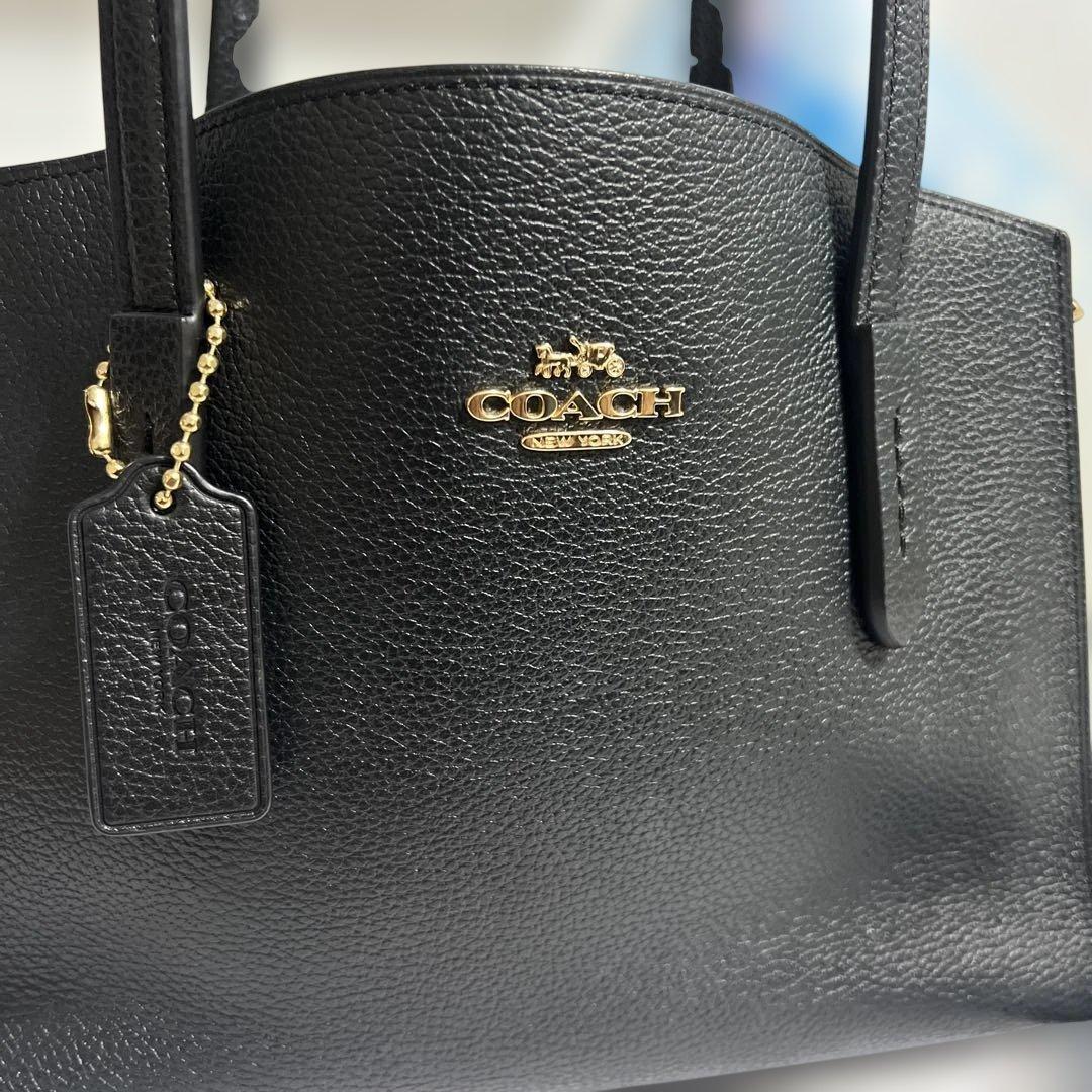 コーチ　レザーハンドバッグ　未使用品