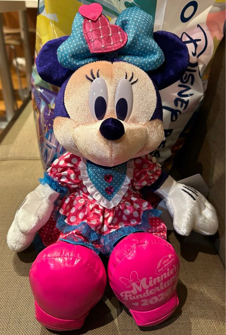 ぬいぐるみ ディズニーパルパルーザ ミニーのファンダーランド