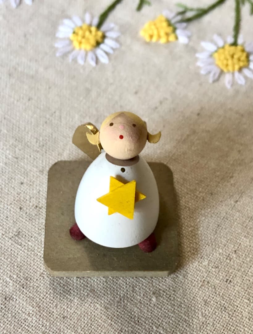 ドイツ　ギュンターライヒェル　旧天使　星を抱える子