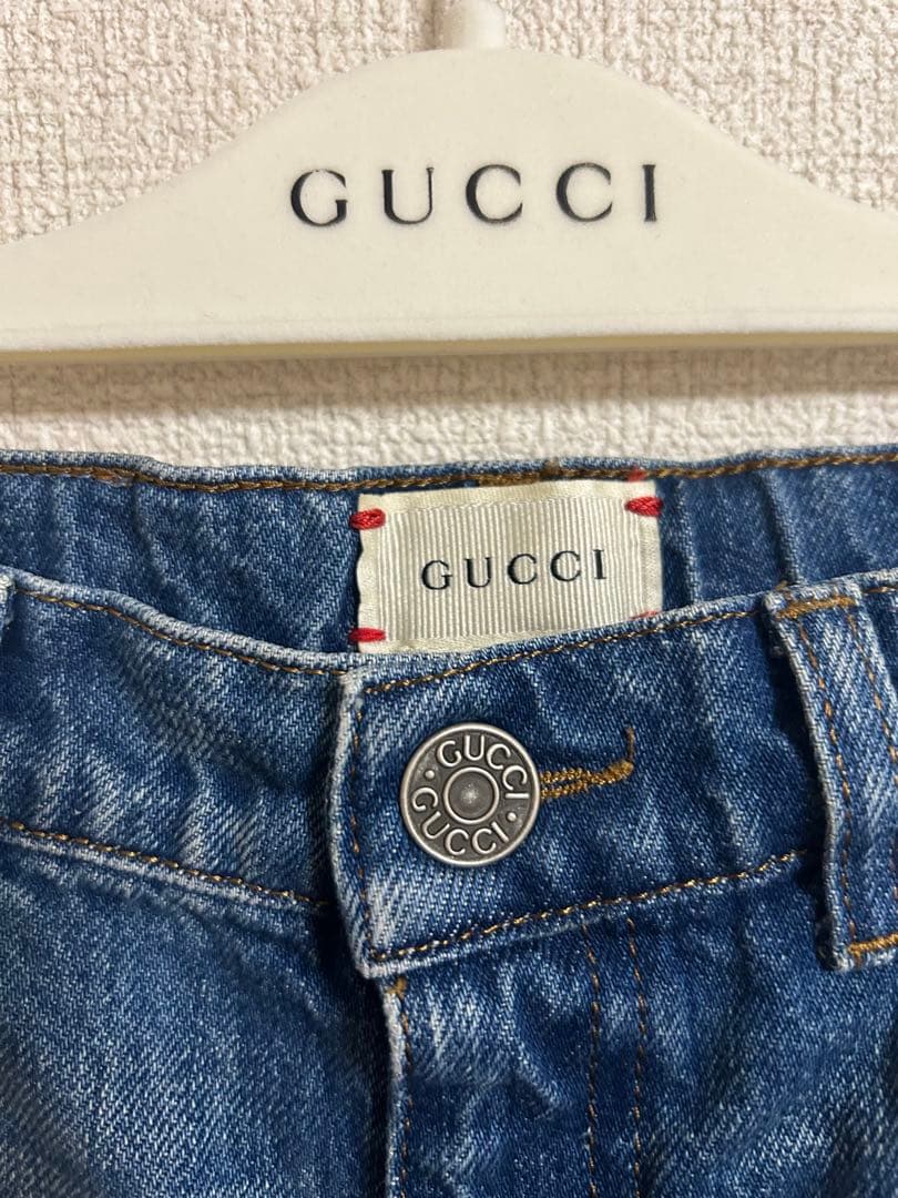 グッチ　パンツ　ジーパン　ジーンズ　長ズボン　GUCCI キッズ　デニム