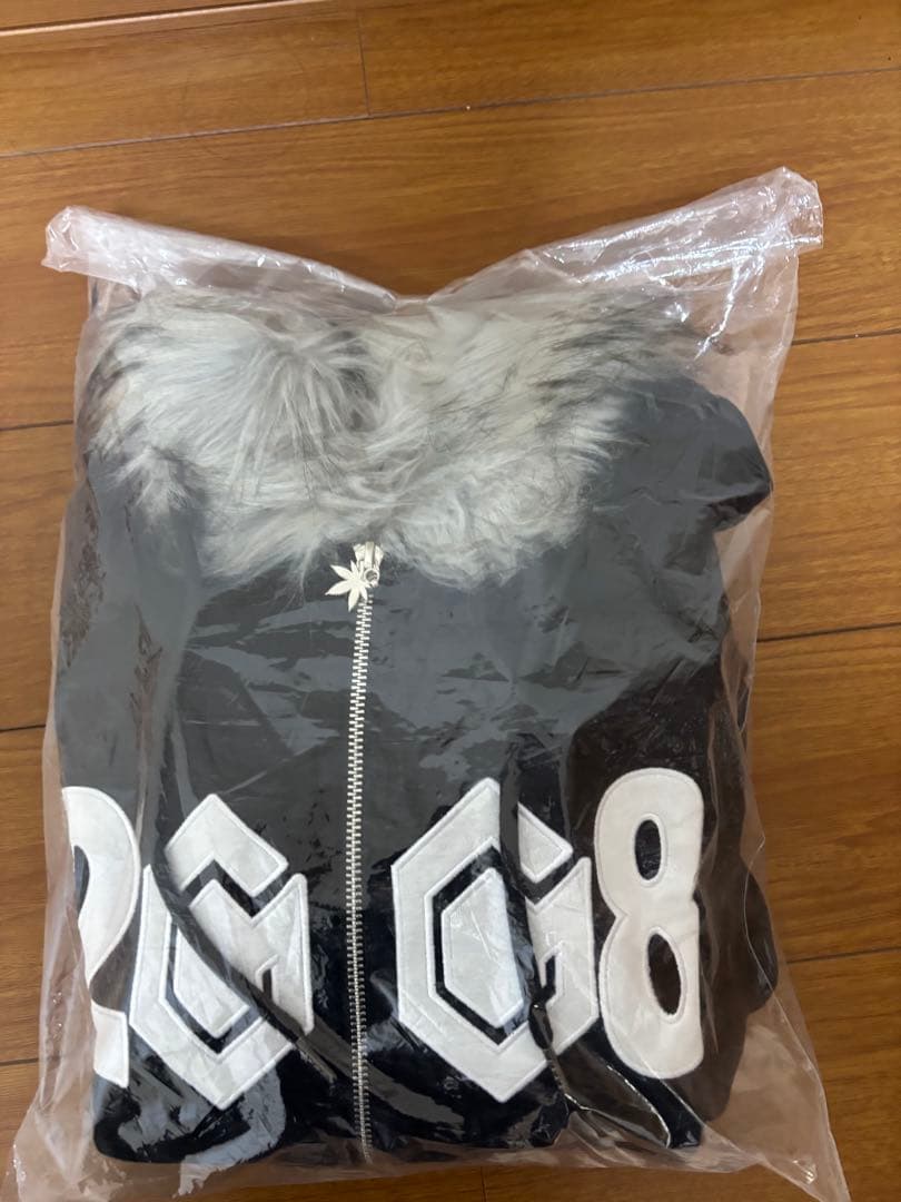 fuckthisindustry 8cube fur zip up M サイズ