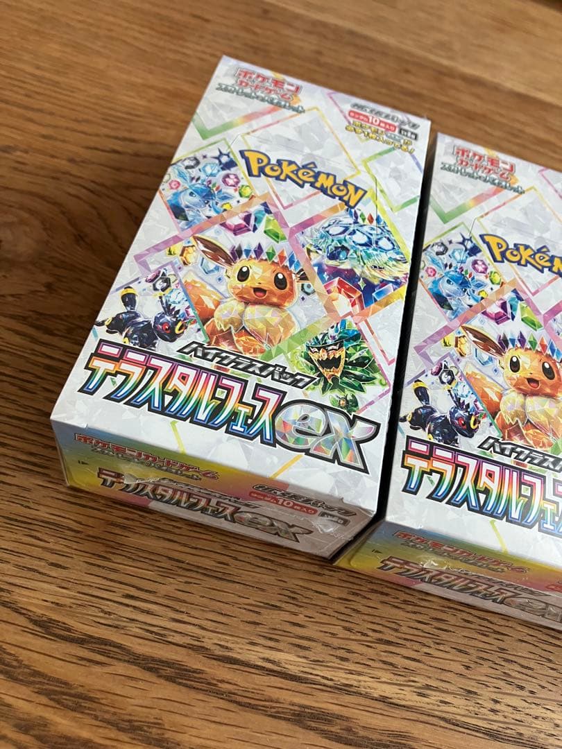 ポケモンカード　テラスタルフェスex　未開封シュリンク付き5BOX