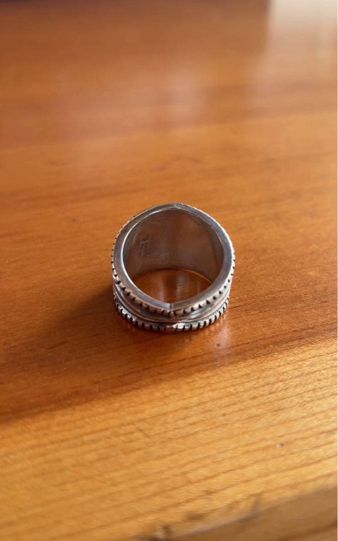 最終値下げ ハリソンジム ナバホ族 リング 指輪 22号 14kモデル