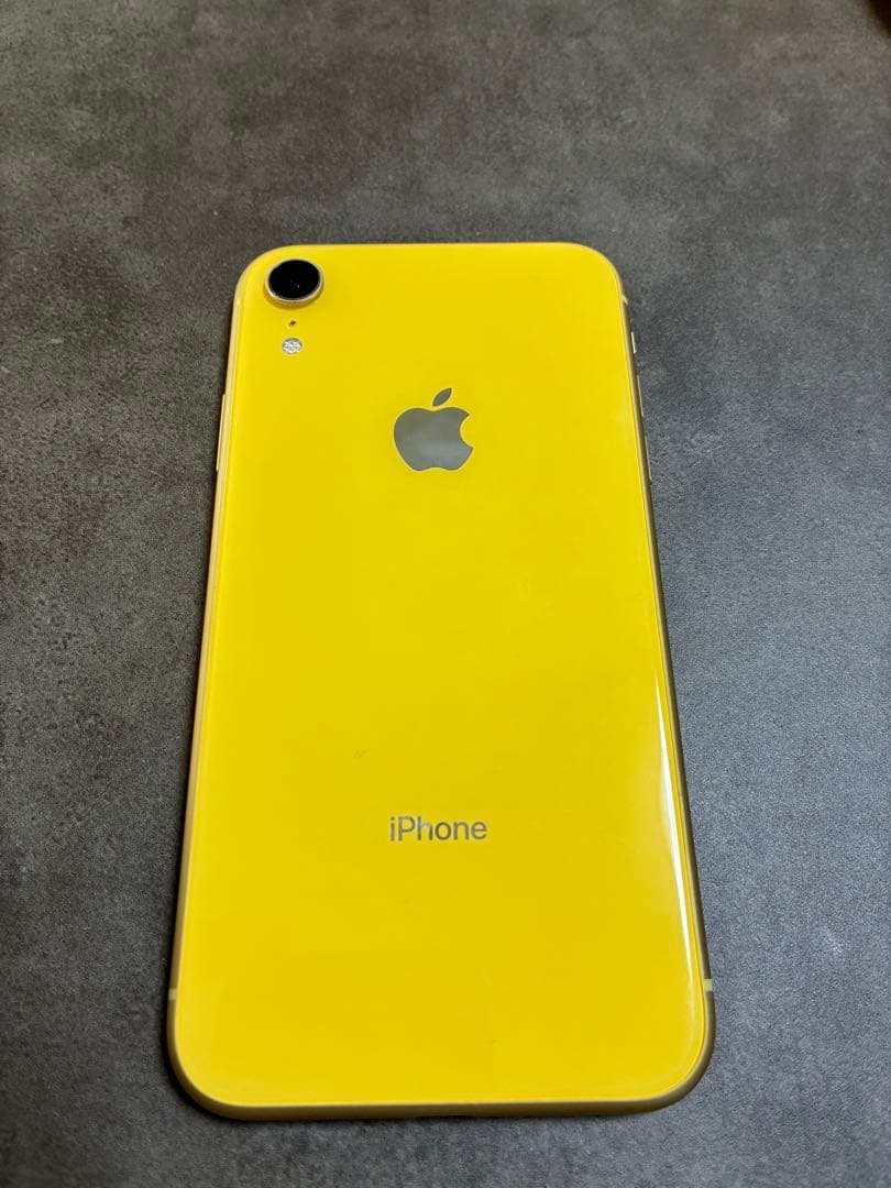 iPhone XR 64GB イエロー SIMフリー 本体のみ