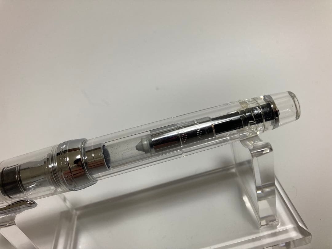 セーラー万年筆｜プロフェッショナルギア21金｜シルバー×透明モデル｜MF（中細）