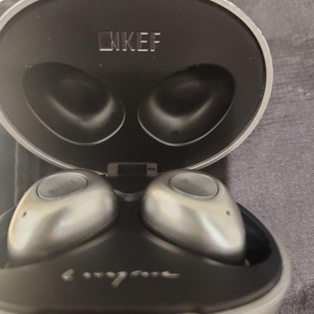 KEF Mu3 ワイヤレスイヤホン シルバー