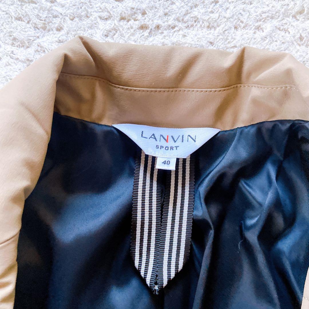 美品　ランバンスポール 中綿 ジャケット LANVIN SPORT 40size