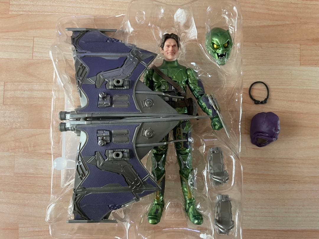 マーベルレジェンド グリーンゴブリン ノーウェイホーム スパイダーマン 開封品