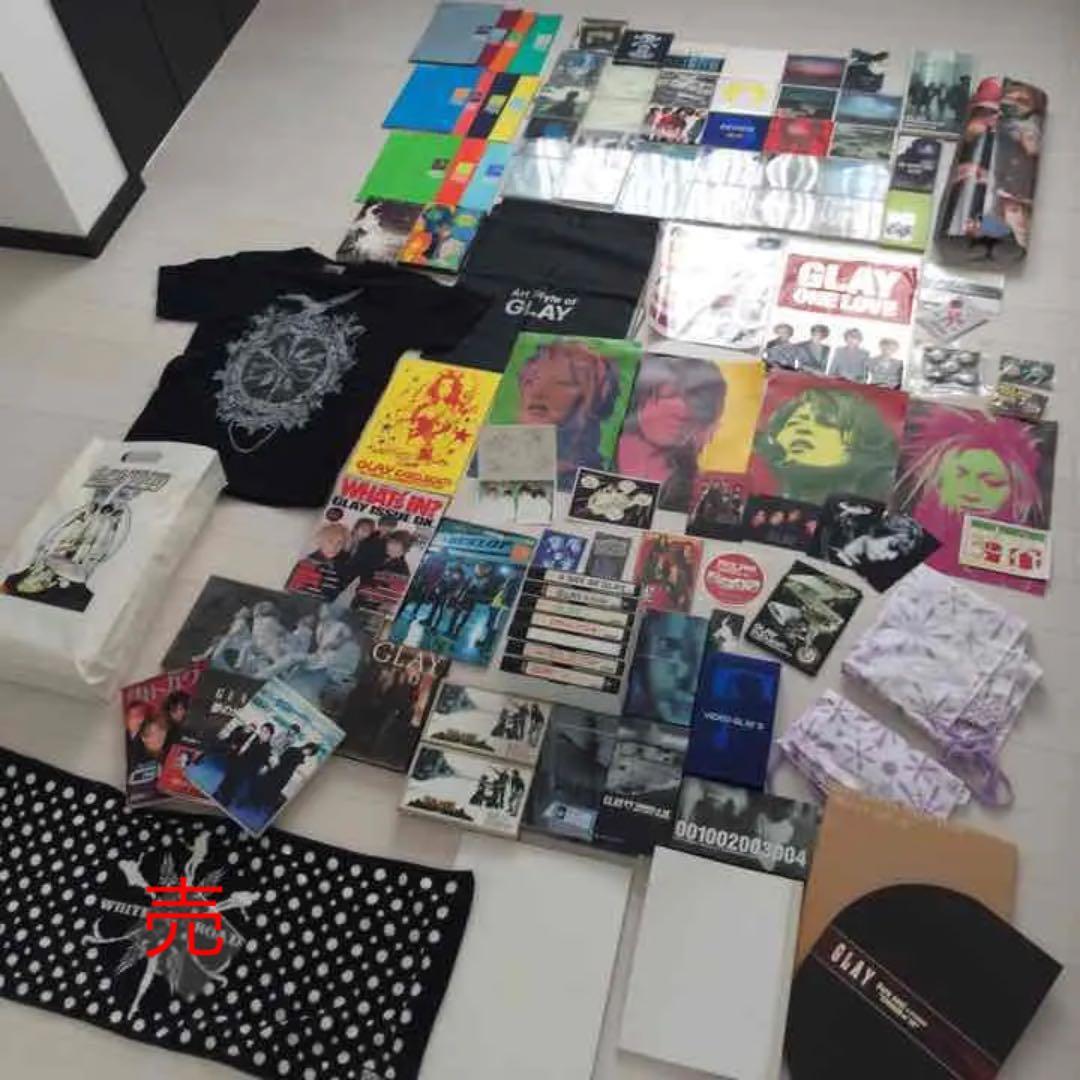 GLAYグッズ　バラ売り可