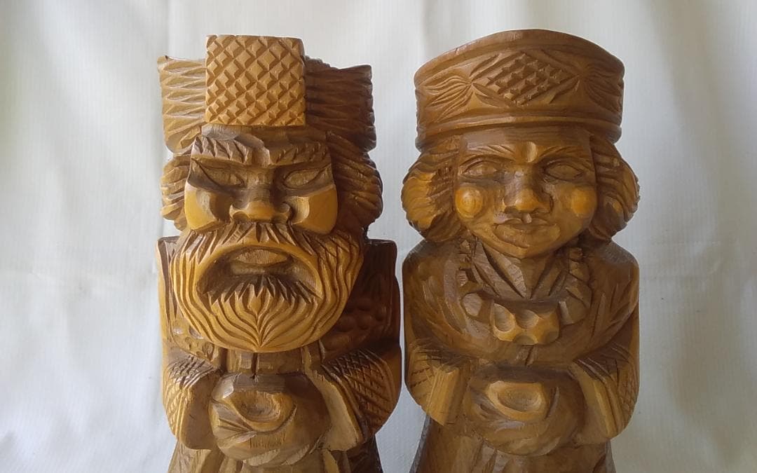 ニポポ アイヌの夫婦人形 (ヴィンテージ)