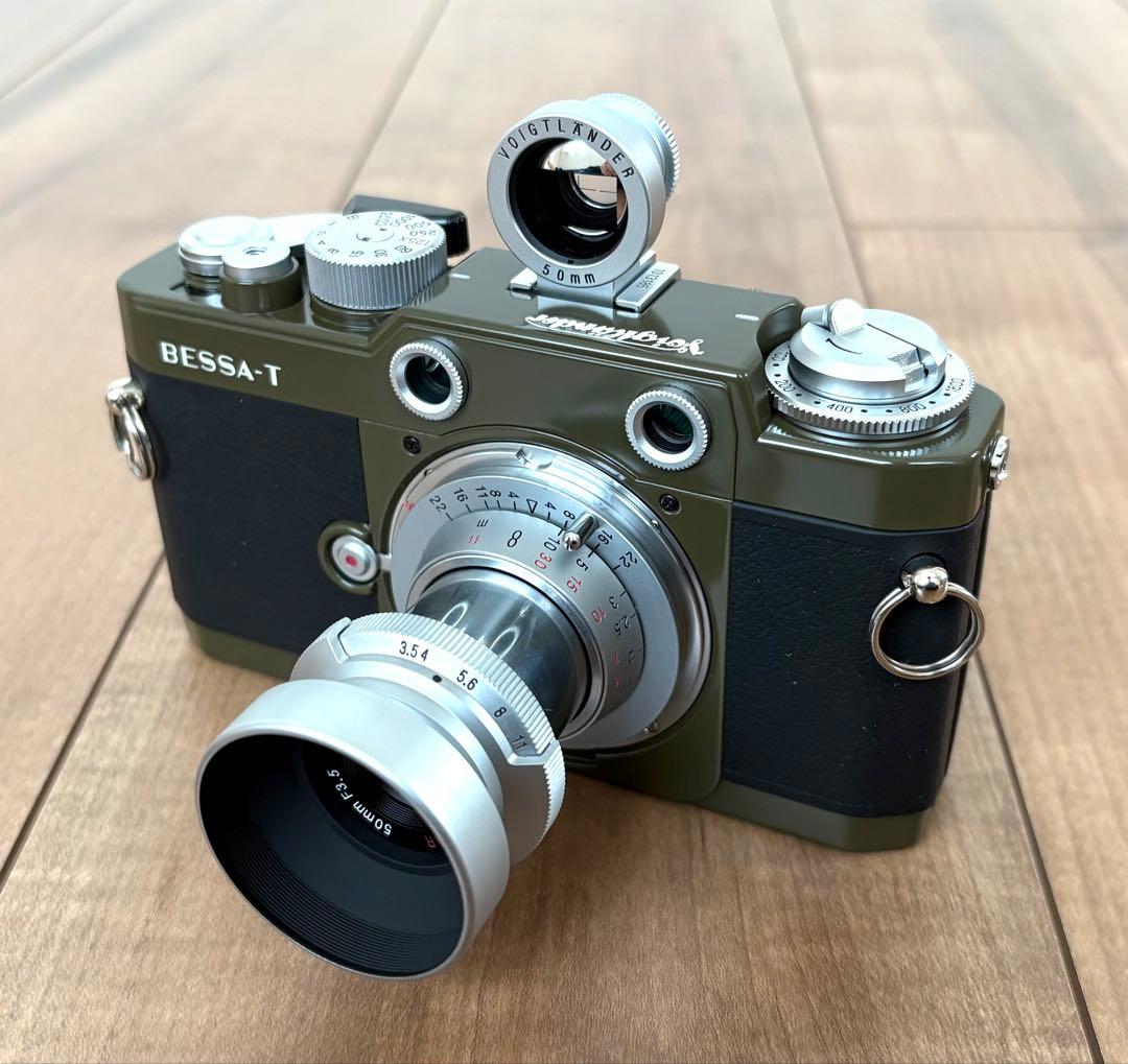 Bessa-T HELIAR 101YEARS フォクトレンダ ベッサ オリーブ