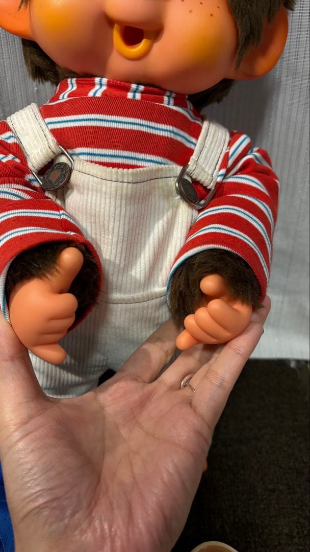 希少！！昭和レトロ　おしゃぶりモンチッチ　セキグチ