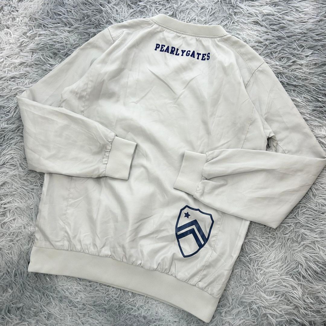 美品　パーリーゲイツ　スニード　ジャケット　プルオーバー　蓄熱　グレー　サイズ2