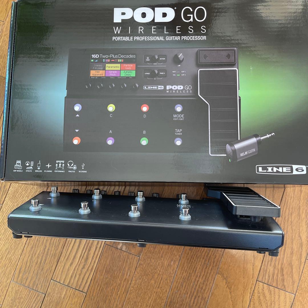 LINE6 POD GO Wirelessワイヤレス　美品