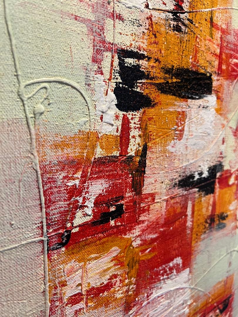 モダンアート　抽象画　北欧　アートパネル　油絵