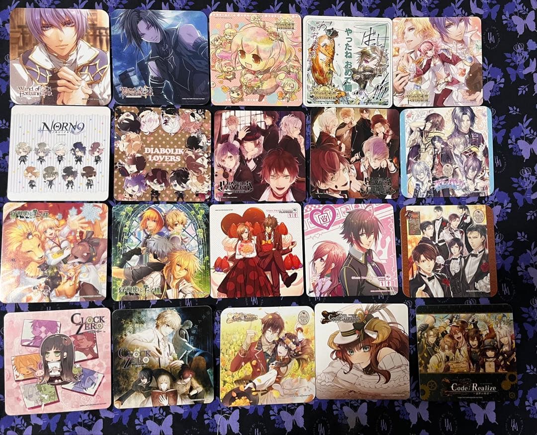 オトメイト カフェ ガーデン コースターセット 約30枚