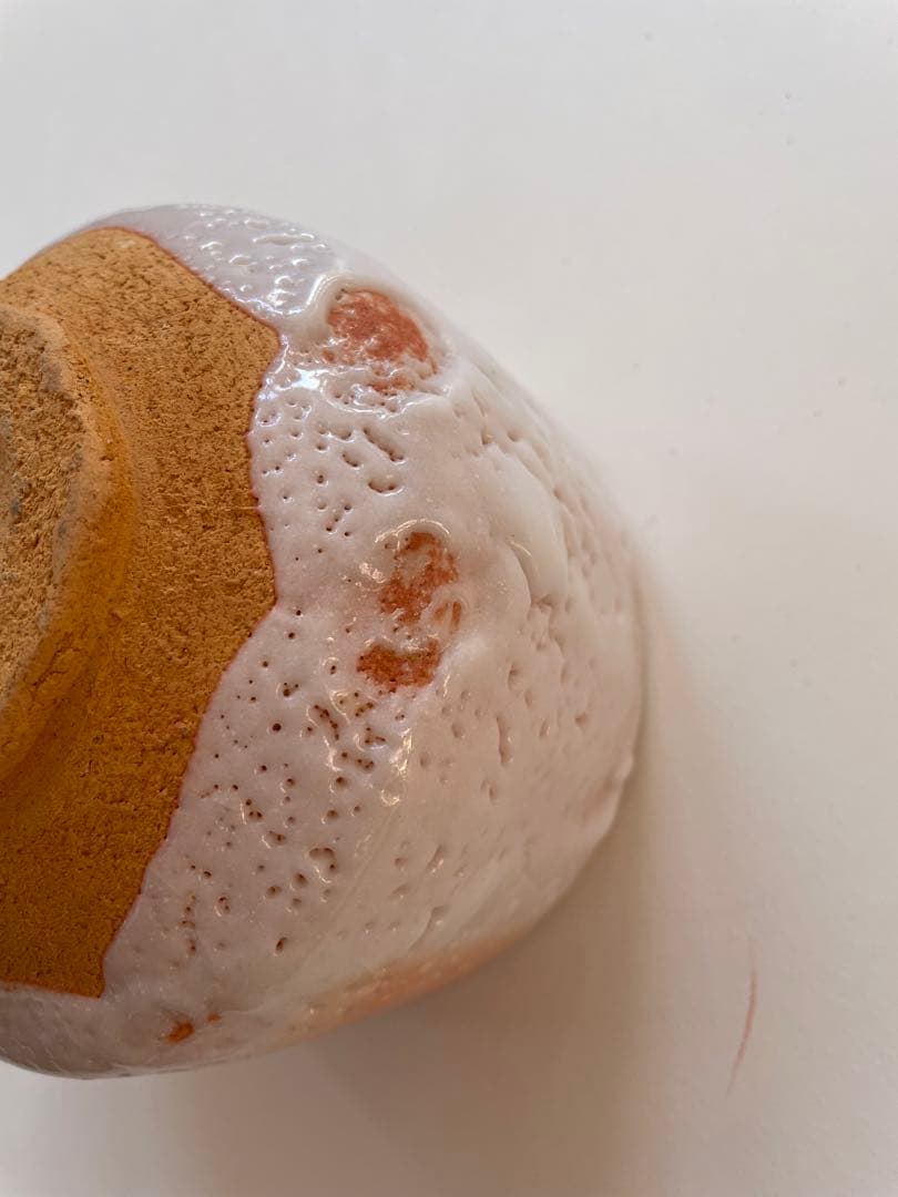 志野焼、佐藤重造作、抹茶茶碗