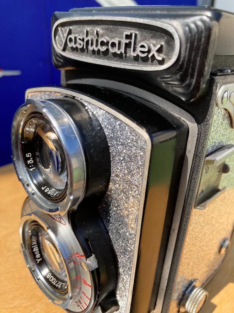 爽やかな風に乗って　キラキラ感２ＵＰ　YASHICA FLEX インテリアにも