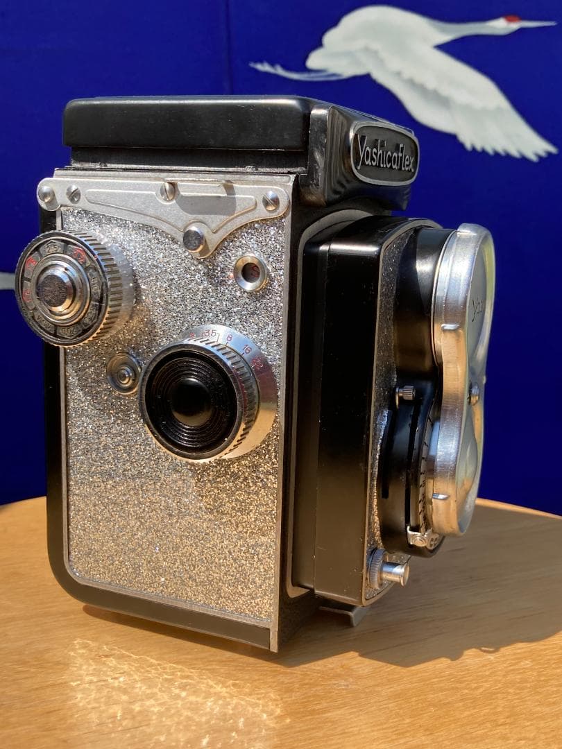 爽やかな風に乗って　キラキラ感２ＵＰ　YASHICA FLEX インテリアにも
